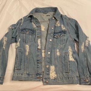 Never worn Topshop Jean jacket